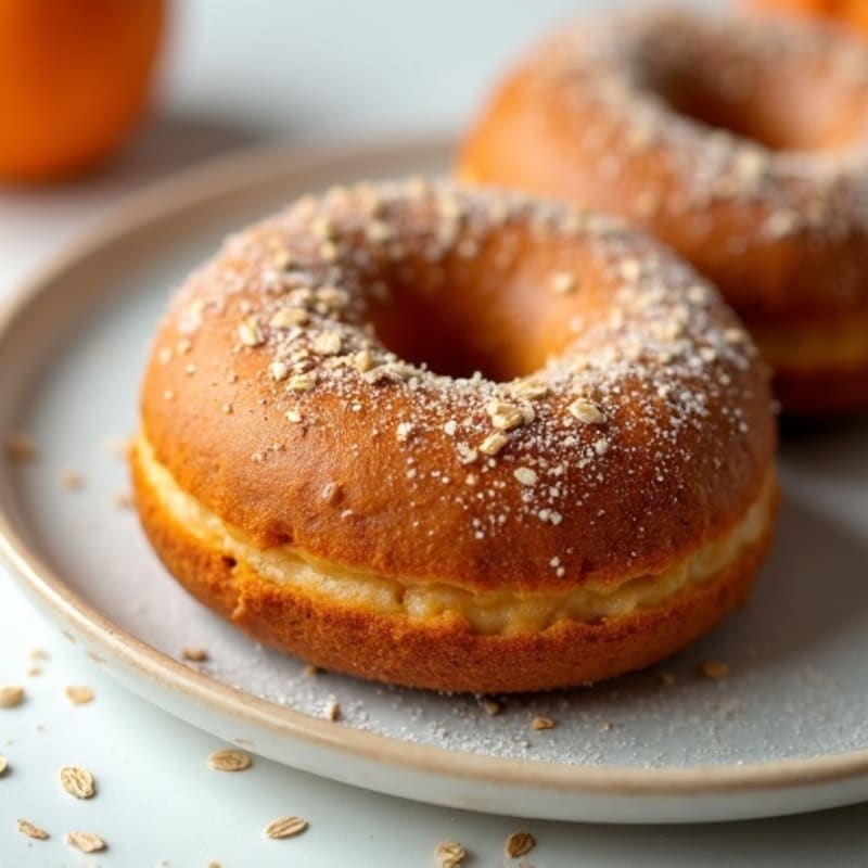 Protein-Packed Baked Pumpkin Spice Donuts
