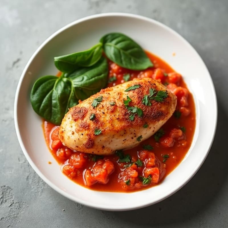Creamy Spiced Tomato Chicken