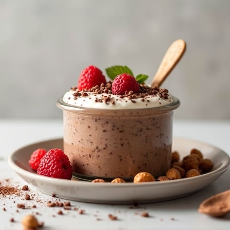 Protein Peanut Butter Chocolate Chia Pudding