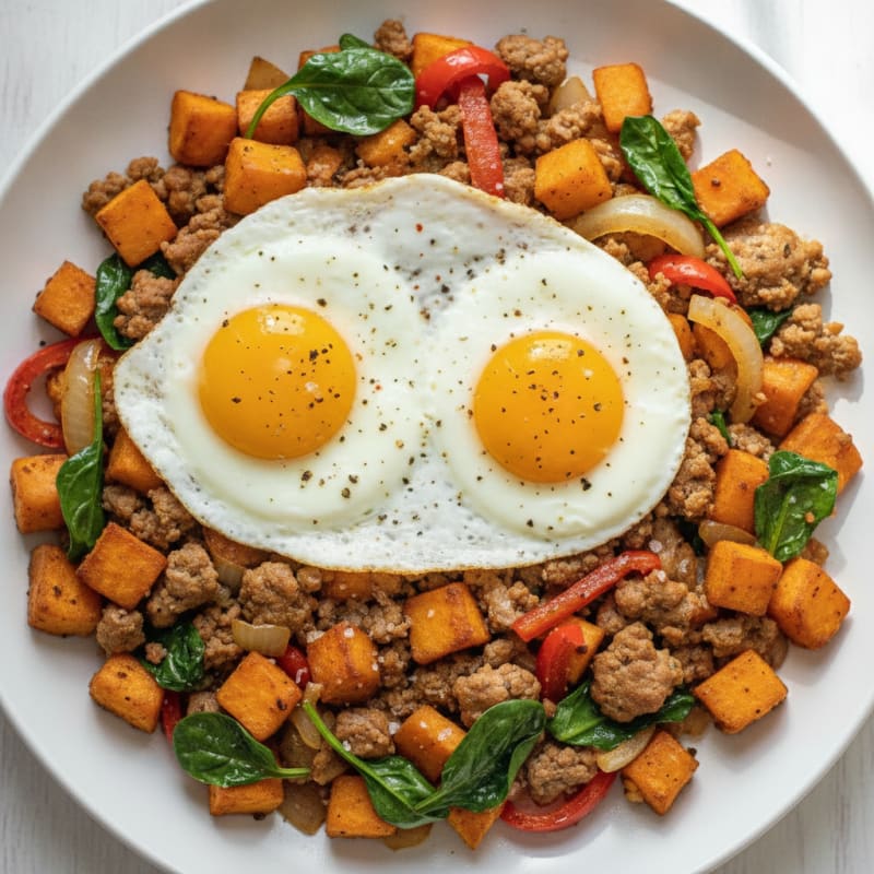 Hearty Grand Slam Breakfast Skillet