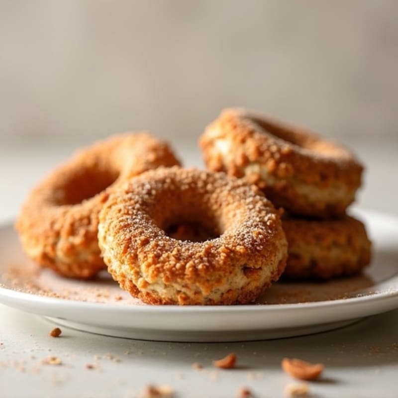 Baked Protein-Rich Maple Cinnamon Breakfast Rings