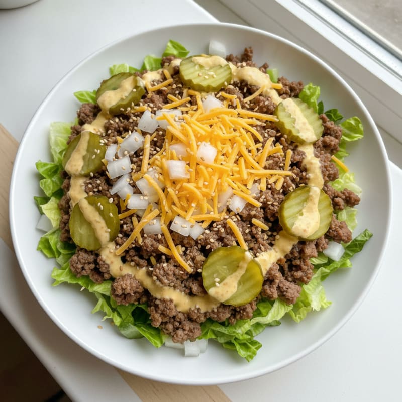 Big Mac Protein Bowl