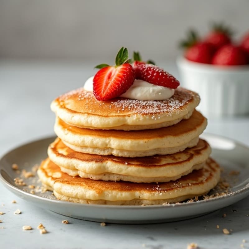 Fluffy Protein Pancakes