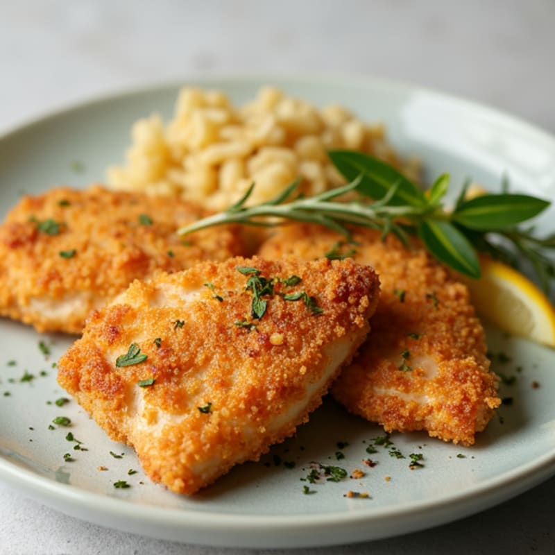 Crispy Baked Buttermilk Chicken with Herbs