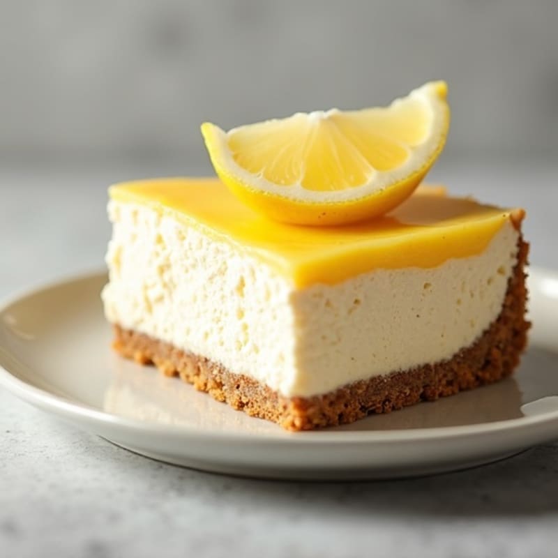 Creamy Protein Cheesecake with Greek Yogurt