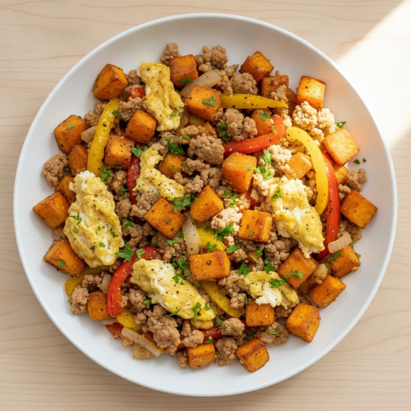 Hearty Grand Slam Breakfast Skillet