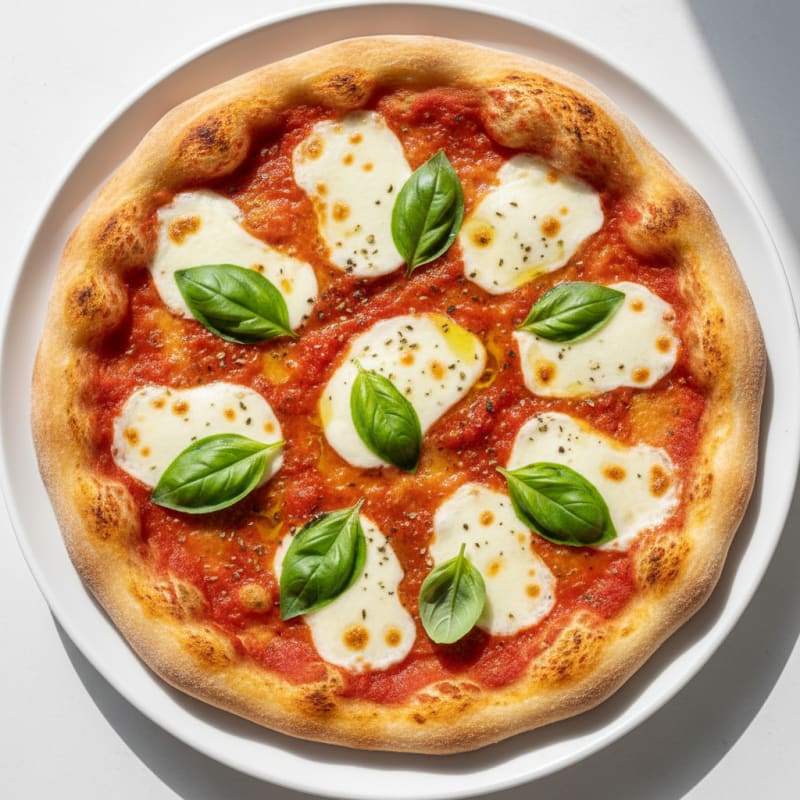 Classic Margherita Pizza with Fresh Basil