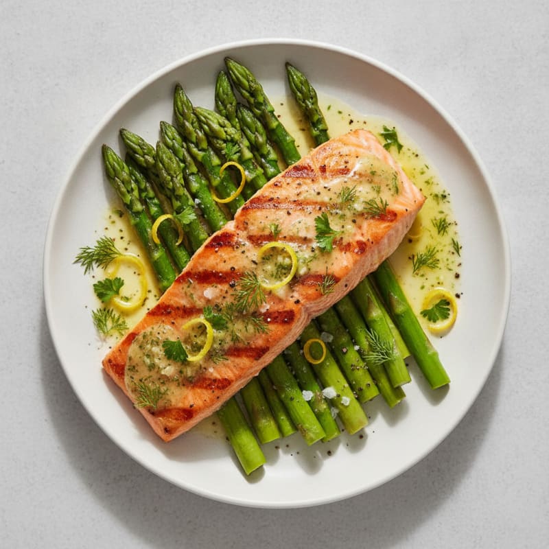 Lemon Herb Grilled Salmon