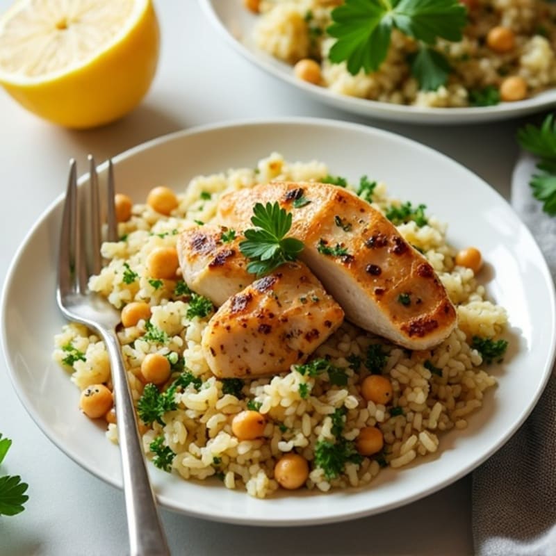 Fresh Herb-Citrus Rice Pilaf with Toasted Pine Nuts