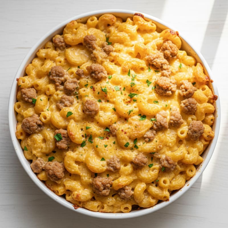 Baked Macaroni and Cheese Casserole