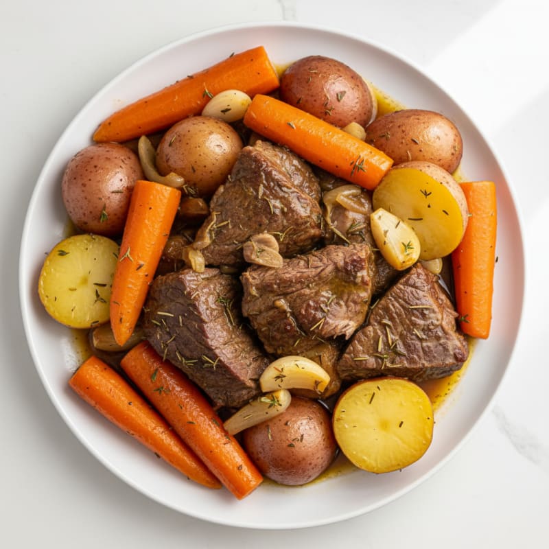 Garlic Herb Beef Pot Roast