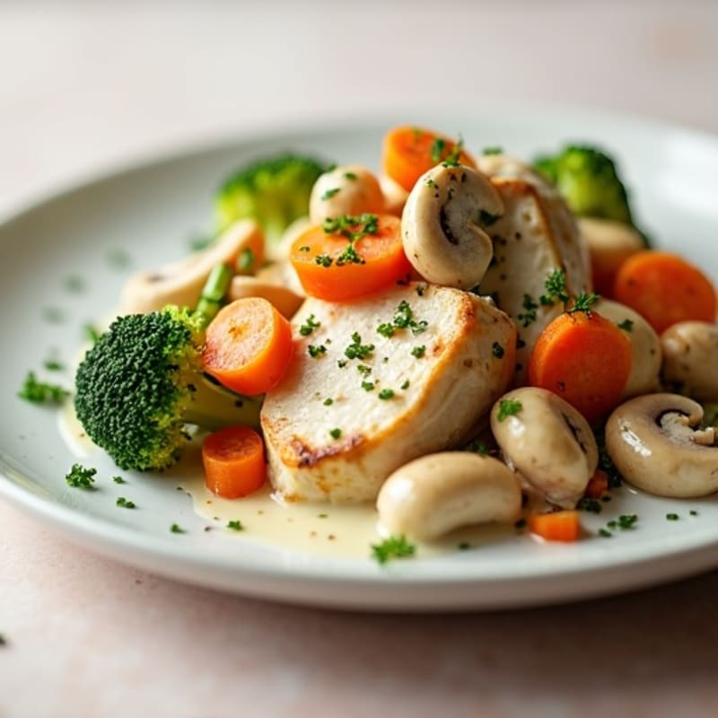 Creamy Chicken and Vegetable Bake