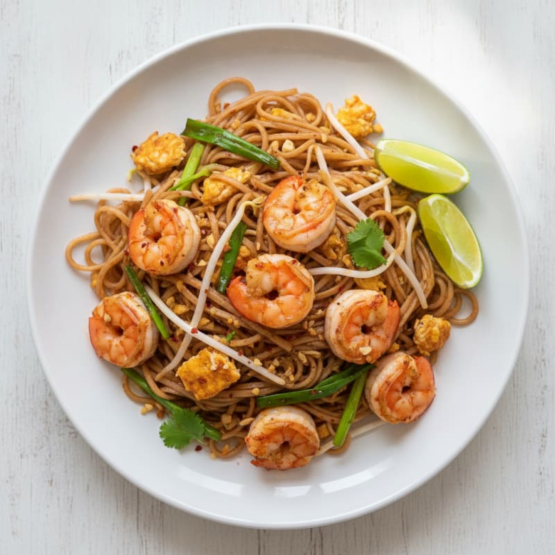 Shrimp Pad Thai Noodles