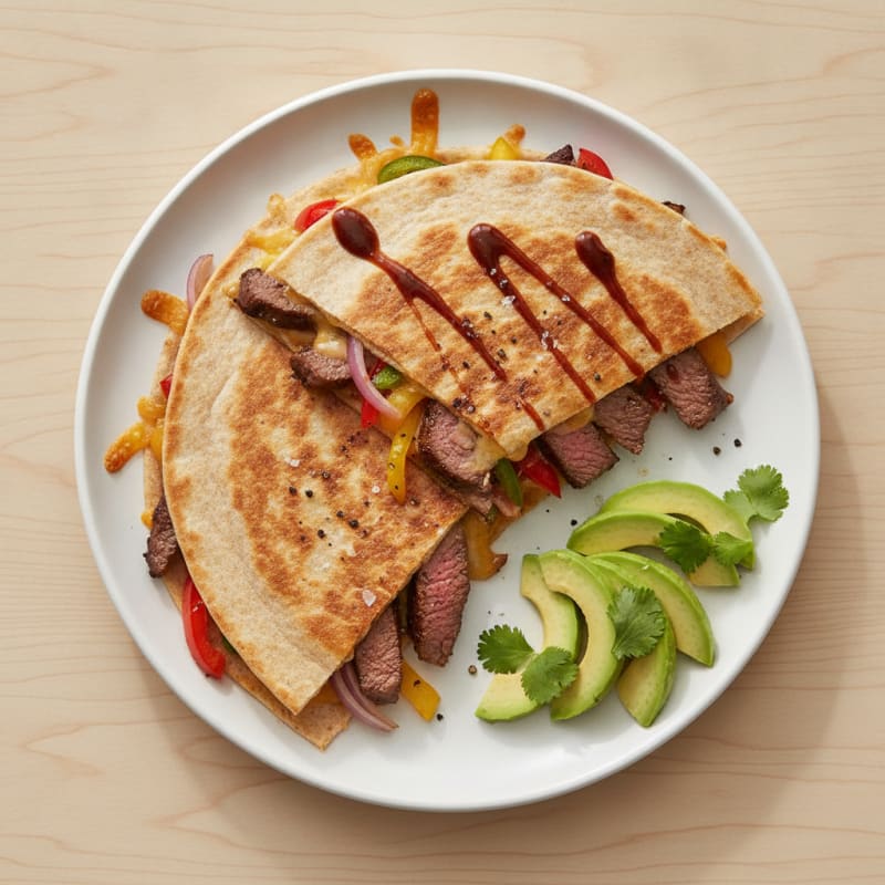 Pan-Seared Steak Quesadillas