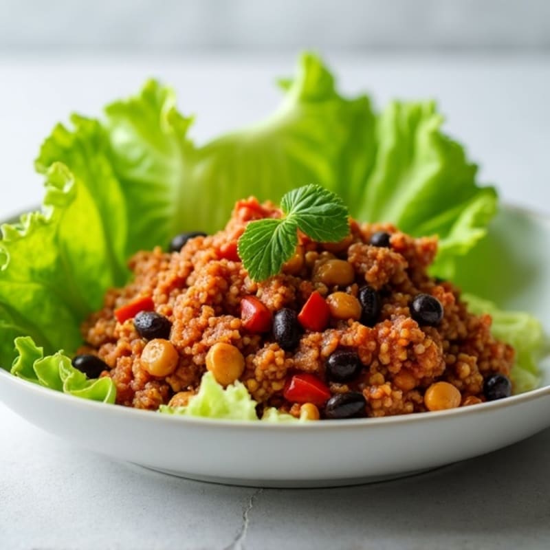 Lean Ground Turkey Sloppy Joe Lettuce Wraps