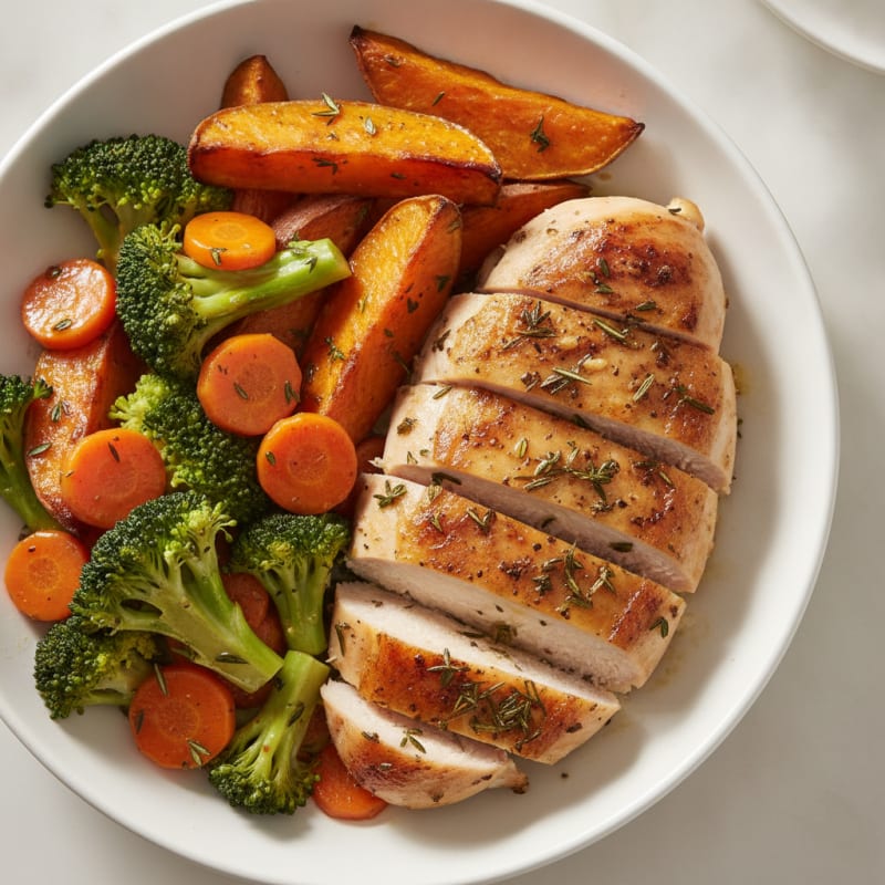Garlic Herb Roasted Chicken