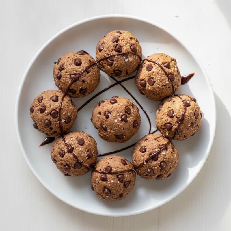 No-Bake Chocolate Chip Protein Bites