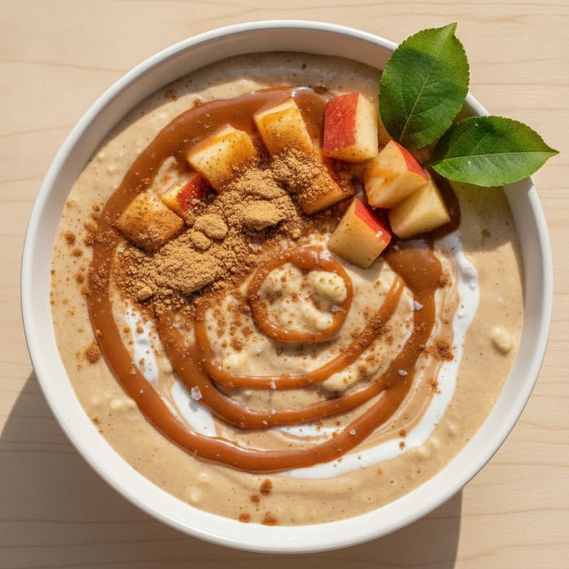 Caramel Apple Peanut Butter Smoothie