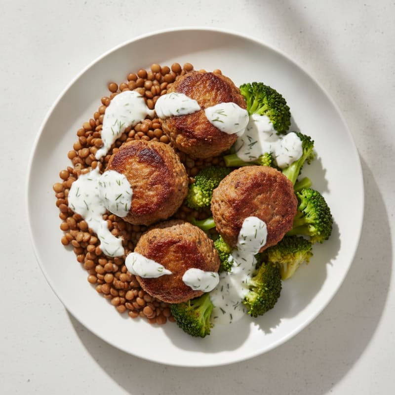 Savory Meatloaf Balls with Quick Reheat