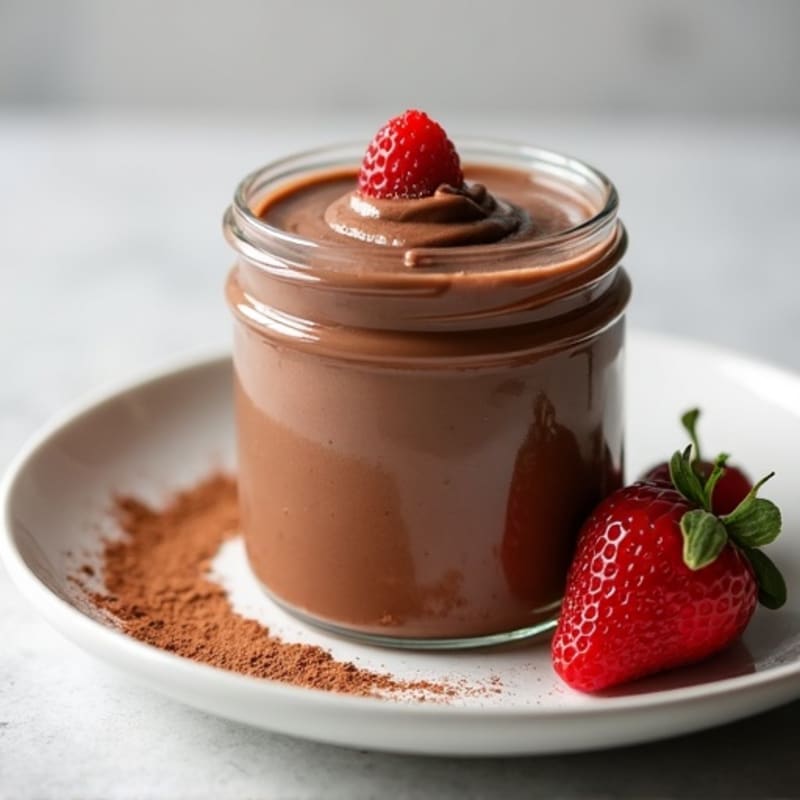 Silky Chocolate Protein Pudding