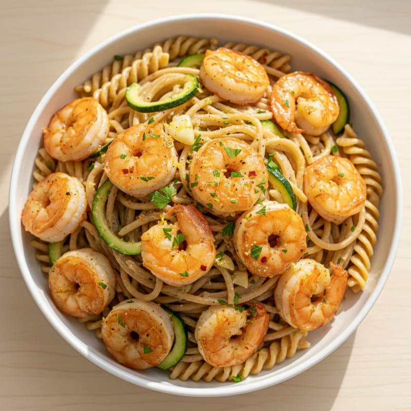 Garlic Butter Shrimp Scampi Pasta
