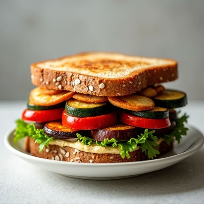 Hearty Grilled Vegetable Sandwich