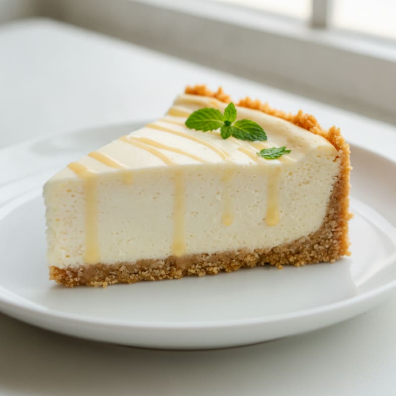 Creamy Greek Yogurt Protein Cheesecake