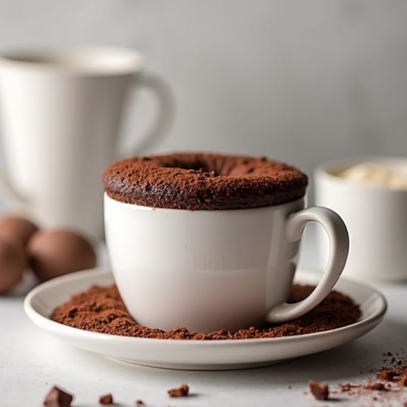 Protein-Rich Chocolate Mug Cake