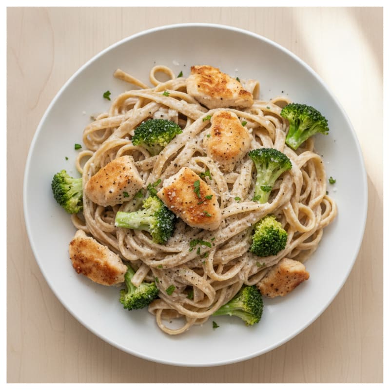 Chicken Alfredo Fettuccine Pasta