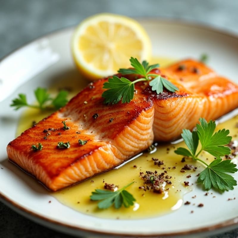 Lemon Herb Grilled Salmon