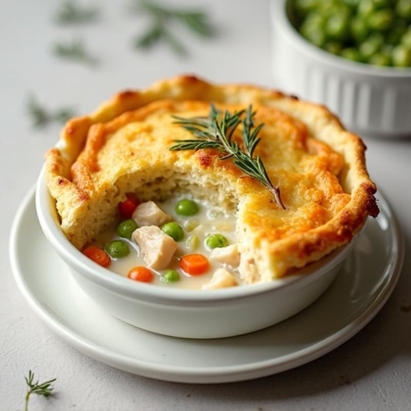 Creamy Herb-Roasted Chicken Pot Pie