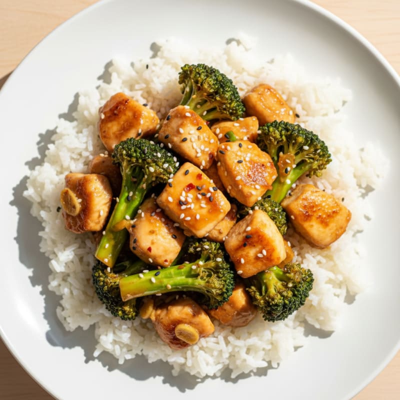 Teriyaki Chicken and Broccoli Stir-Fry