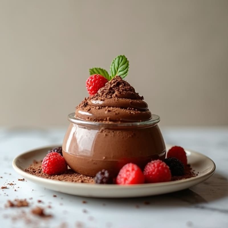 Creamy Chocolate Avocado Mousse