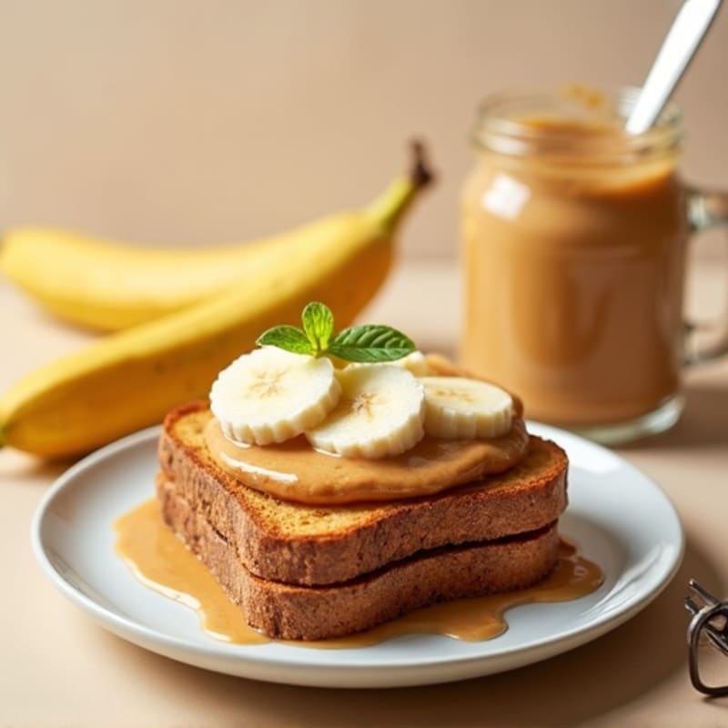 Protein-Packed Almond Butter Banana Toast