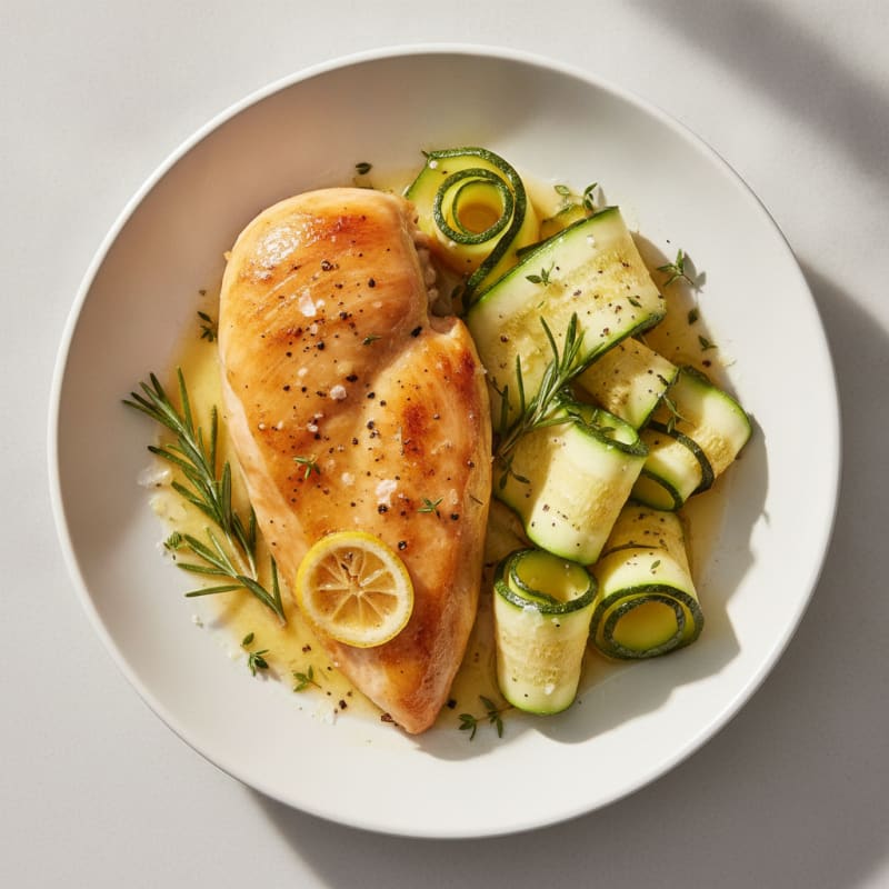 Lemon Herb Roasted Chicken Dinner