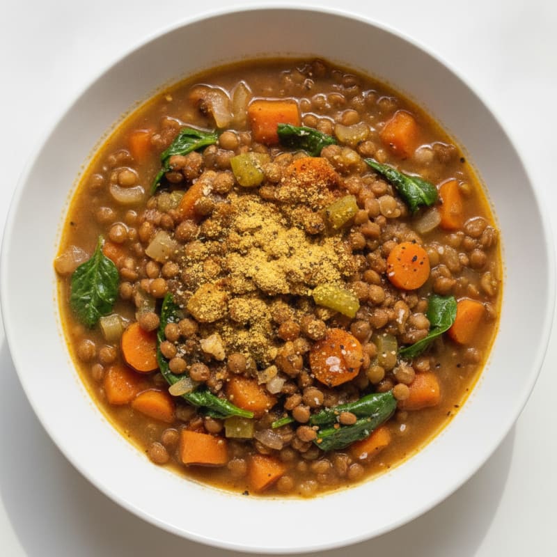 Hearty Lentil and Vegetable Stew