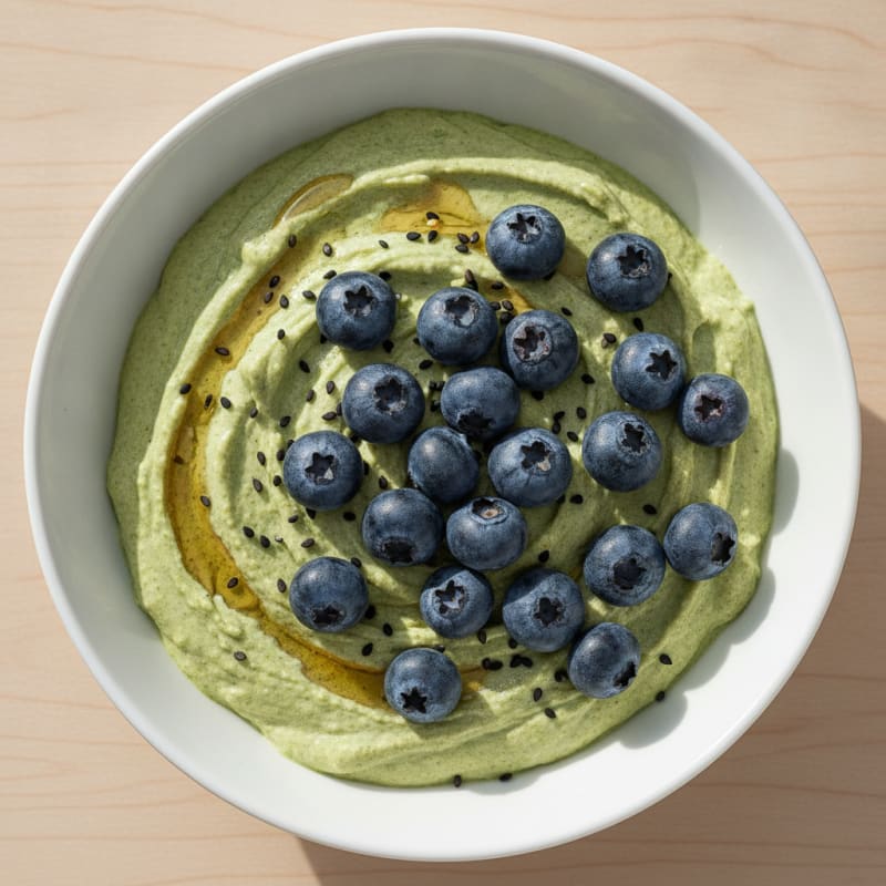 Silky Protein Matcha Yogurt Bowl