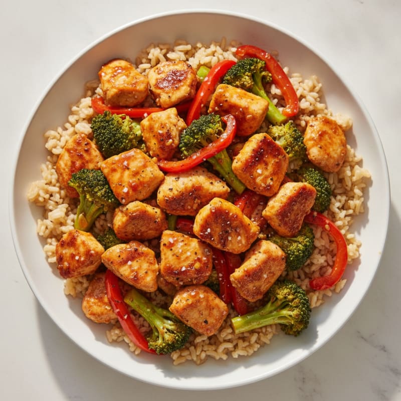 Chili-Garlic Chicken Stir-Fry