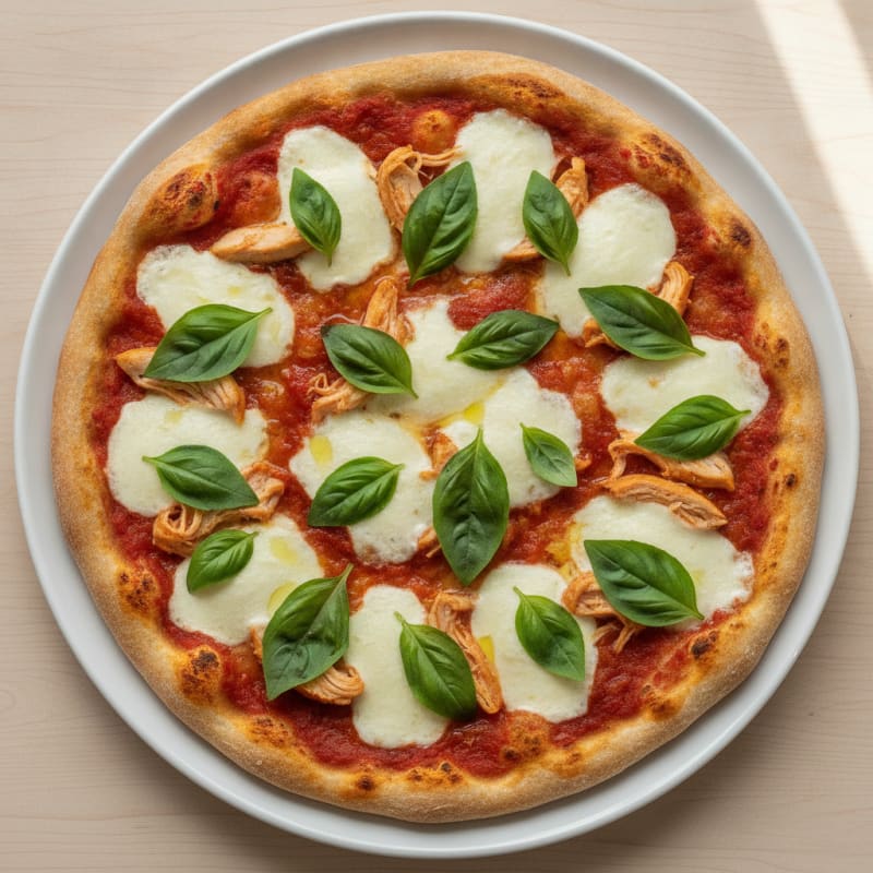 Classic Margherita Pizza with Fresh Basil
