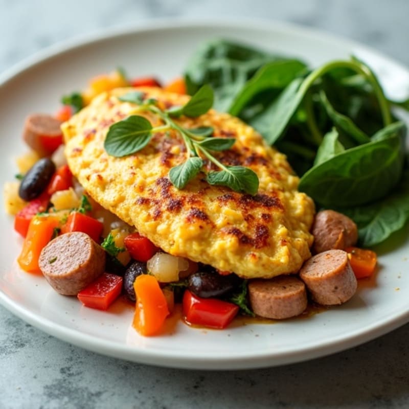 Protein-Packed Southwest Egg White Scramble