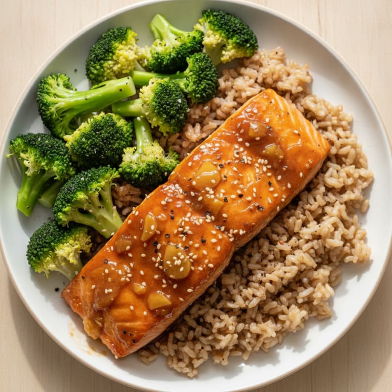 Teriyaki Glazed Salmon