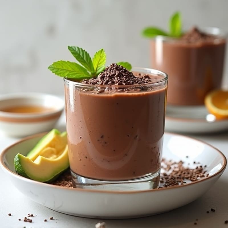 Silky Chocolate Protein Pudding with Greek Yogurt