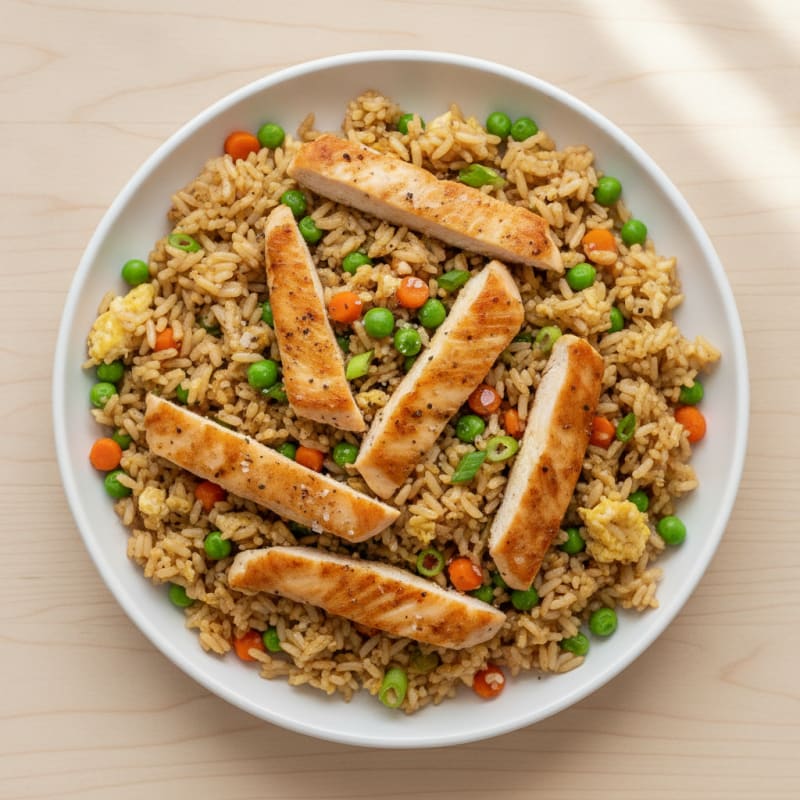 Chicken Fried Rice Skillet