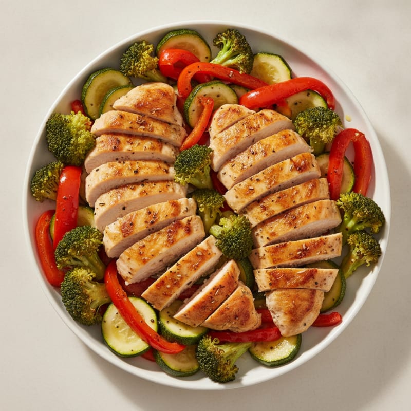 Sheet Pan Lemon Herb Chicken and Veggies