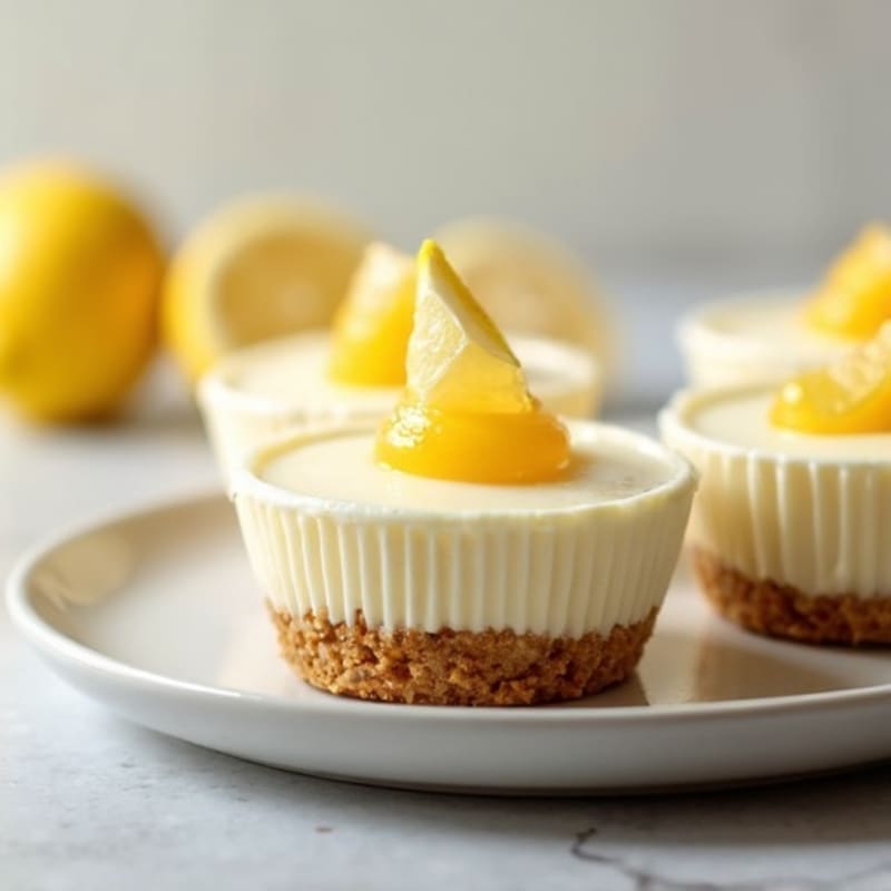 Creamy Greek Yogurt Protein Cheesecake Cups