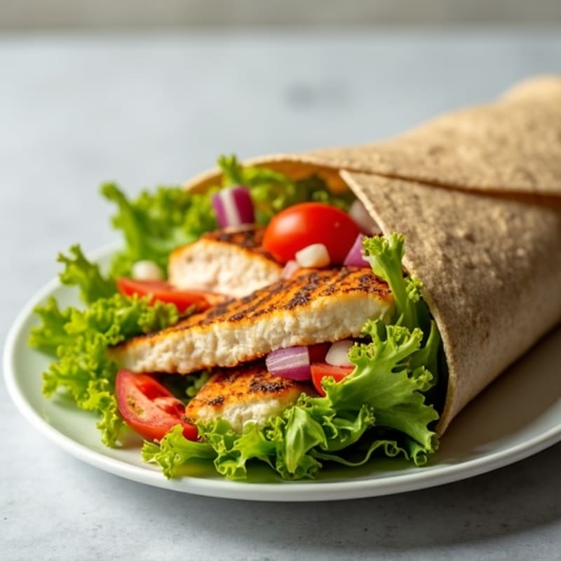 Grilled Chicken Caesar Wrap