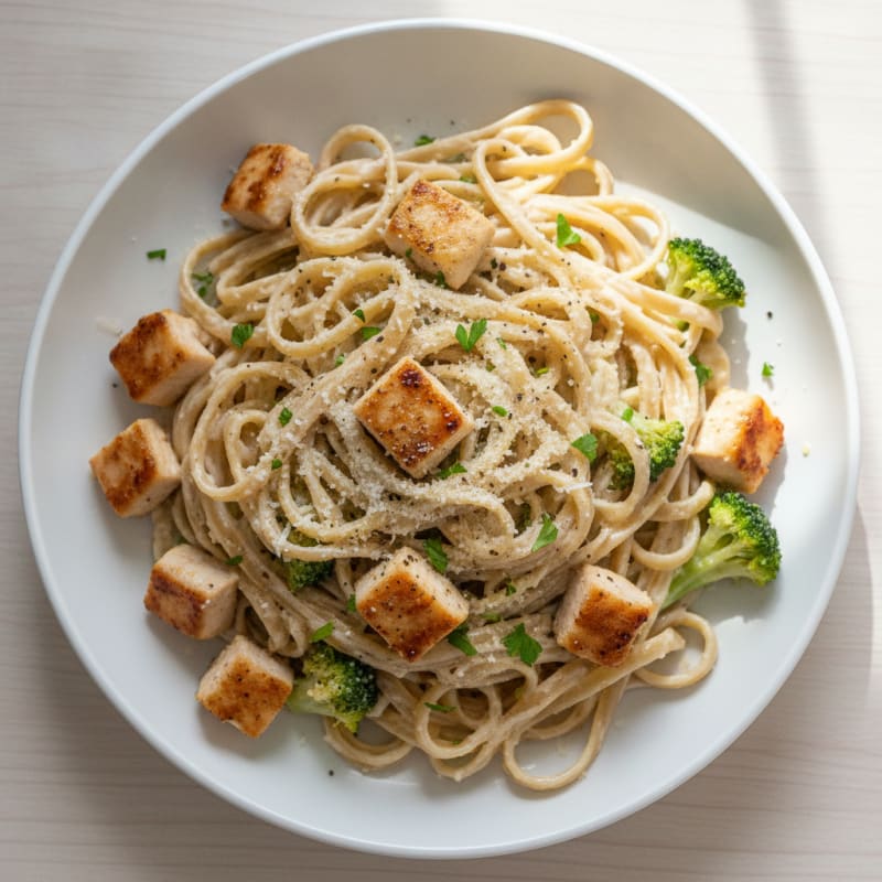 Chicken Alfredo Fettuccine Pasta