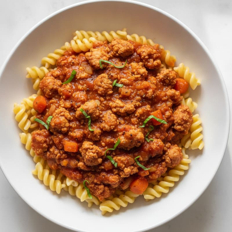 Turkey Bolognese Protein Pasta