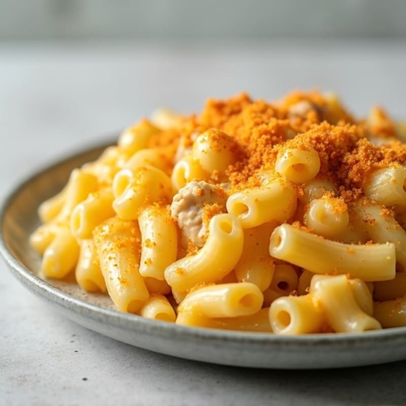 Protein-Packed Cauliflower Mac with Sharp Cheddar