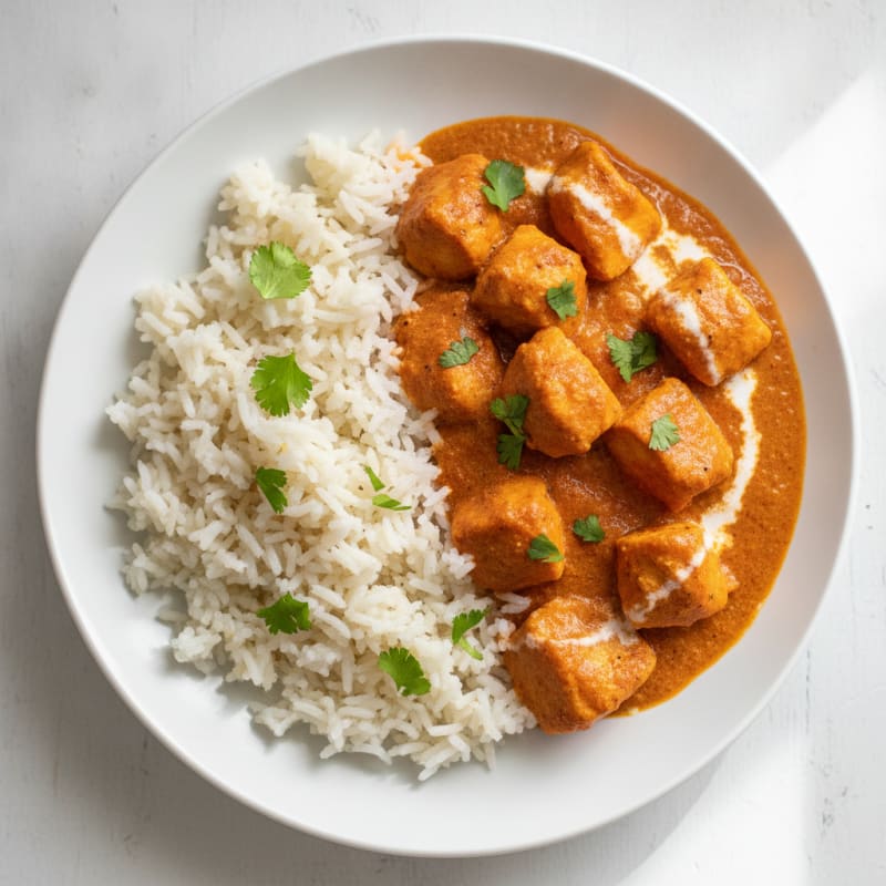 Chicken Tikka Masala with Basmati Rice